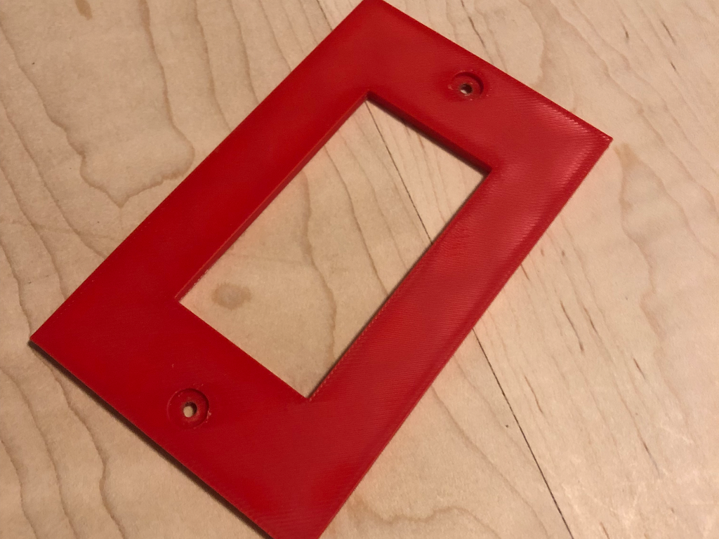 Outlet and Switch Plate Template - For Woodworking