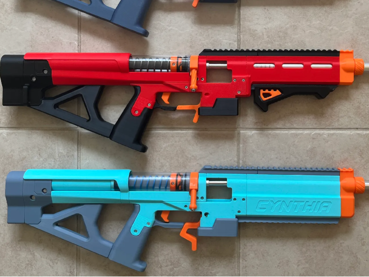 The cynthia nerf blaster by sillybutts
