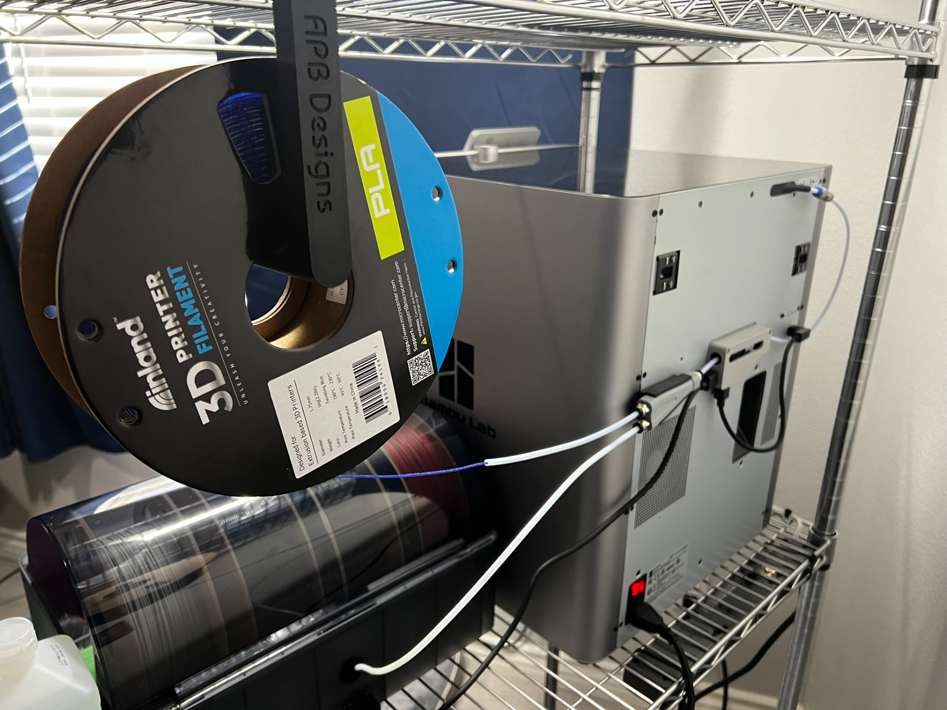 HDX Wire Rack Hanging Spool Holder