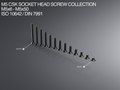 M5 CSK Socket Head Screw Collection M5x6-M5x50