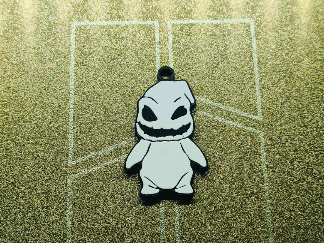 ghost keychain