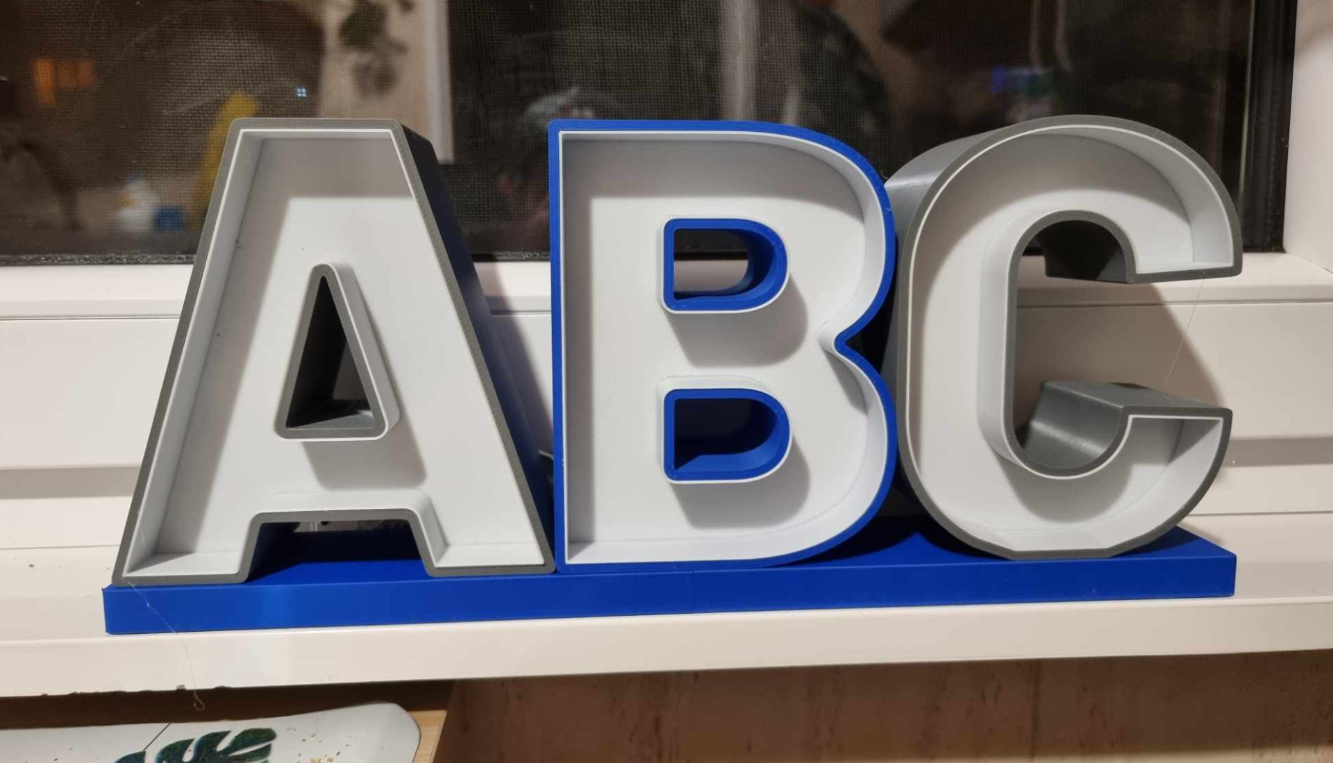 LED LIGHT SIGN LETTERS BASE