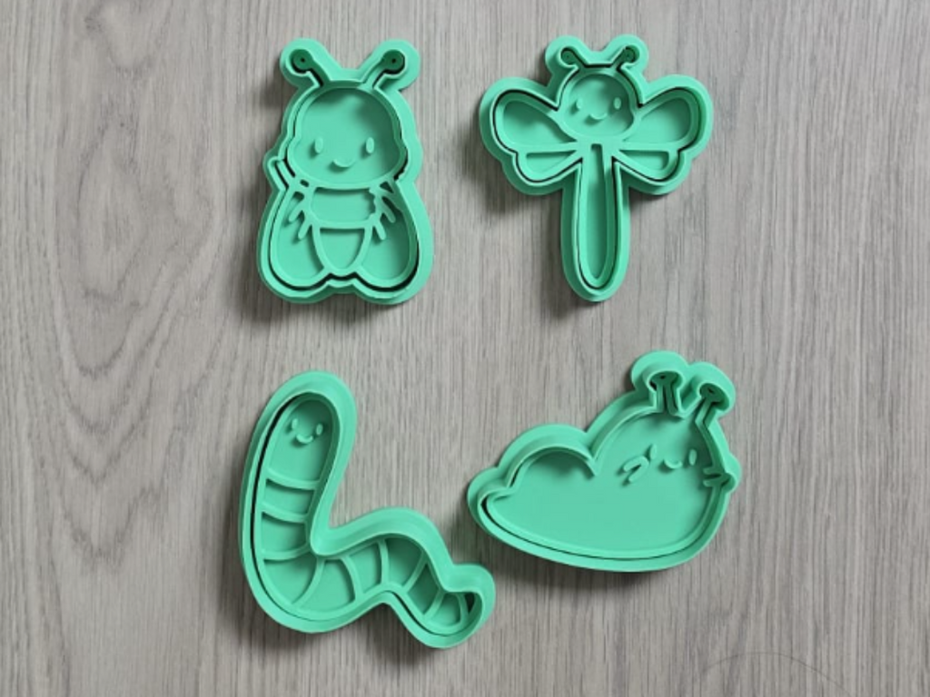 Cute Bug Insect Cookie Cutter Playdoh Clay Animal