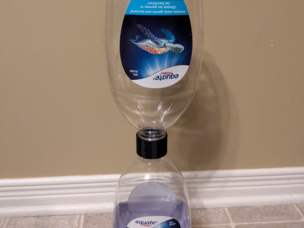 Adaptor for Draining Hand Soap Bottle (1.65L)