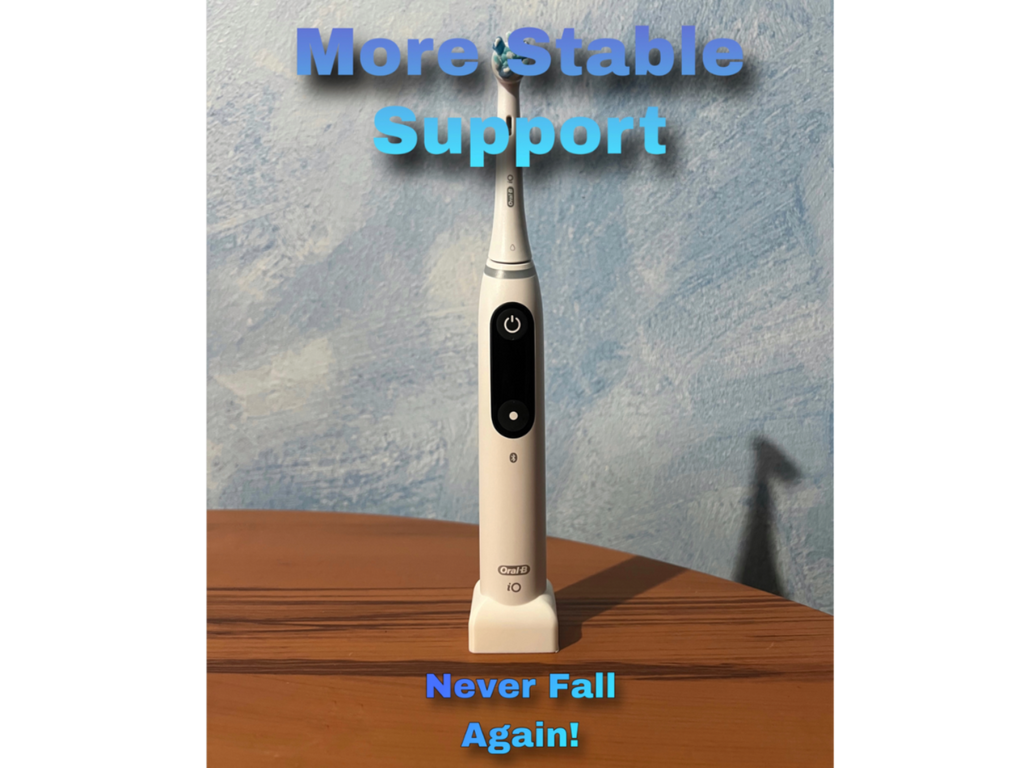 stability support for Oral B IO series |toothbrush