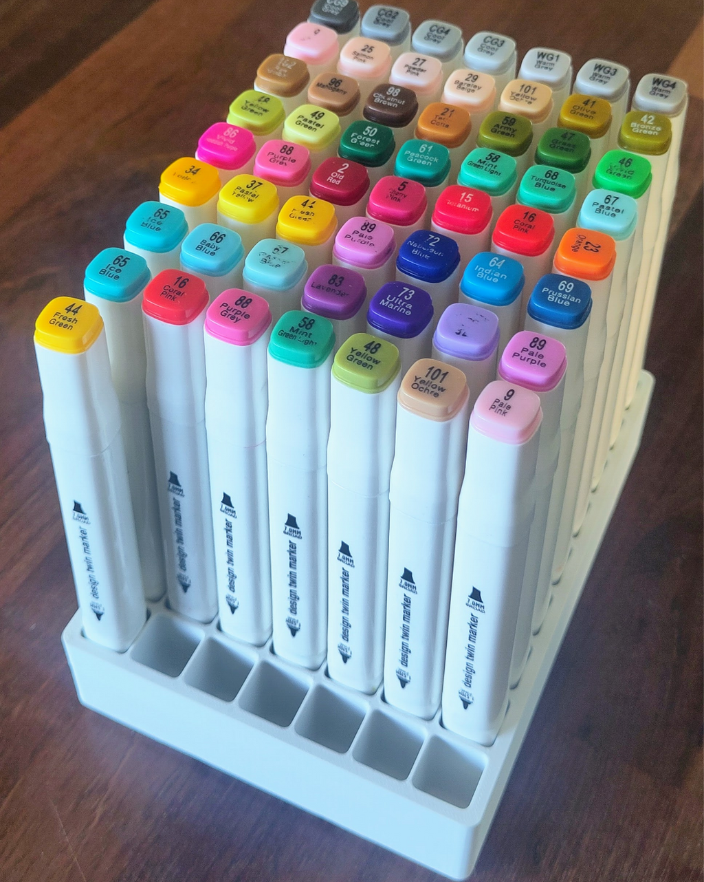 gridfinity 4x3 Design Twinmarker holder