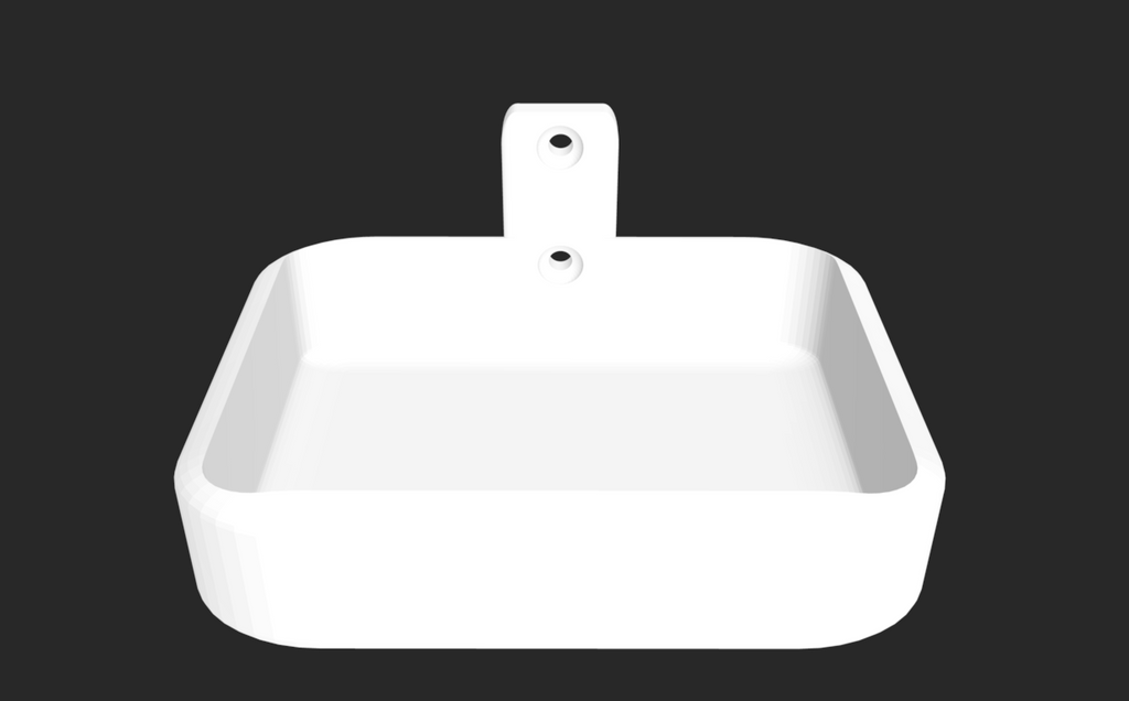 Soap dispenser holder with wall mount