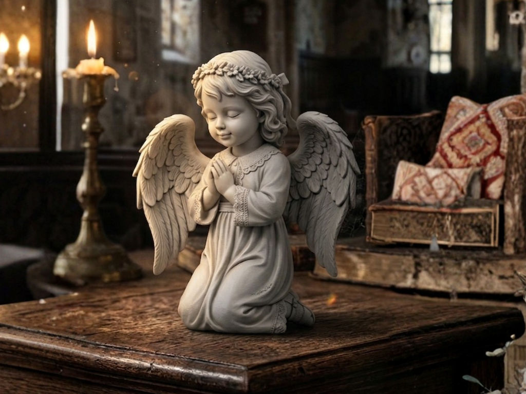 Aniołek figurka Dziecka Pierwsza Komunia Święta