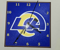 Los Angeles Rams Clock Face