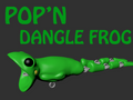 Pop'n Dangle Frog popper fishing lure