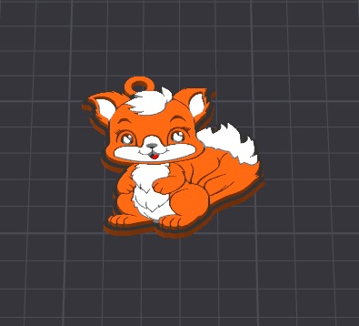 cute animal , cindy the squirrel keychain / necklace charm (free for commercial use)