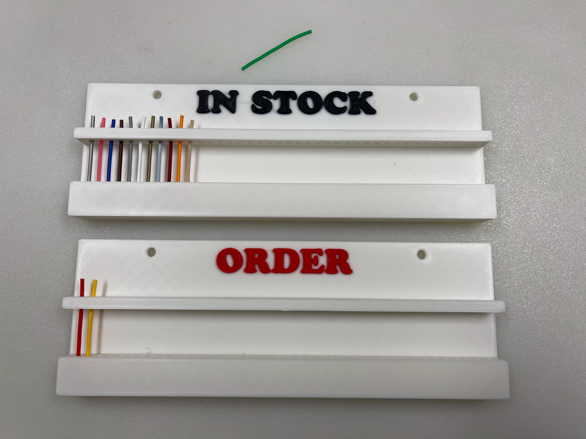Simple Filament Inventory System