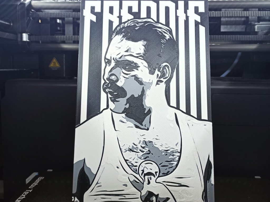 Freddie Mercury - hueforge