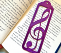 Treble Clef Bookmark