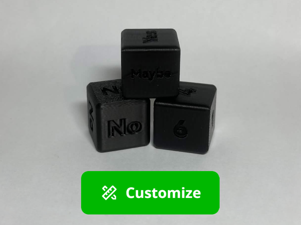 Customizable Dice