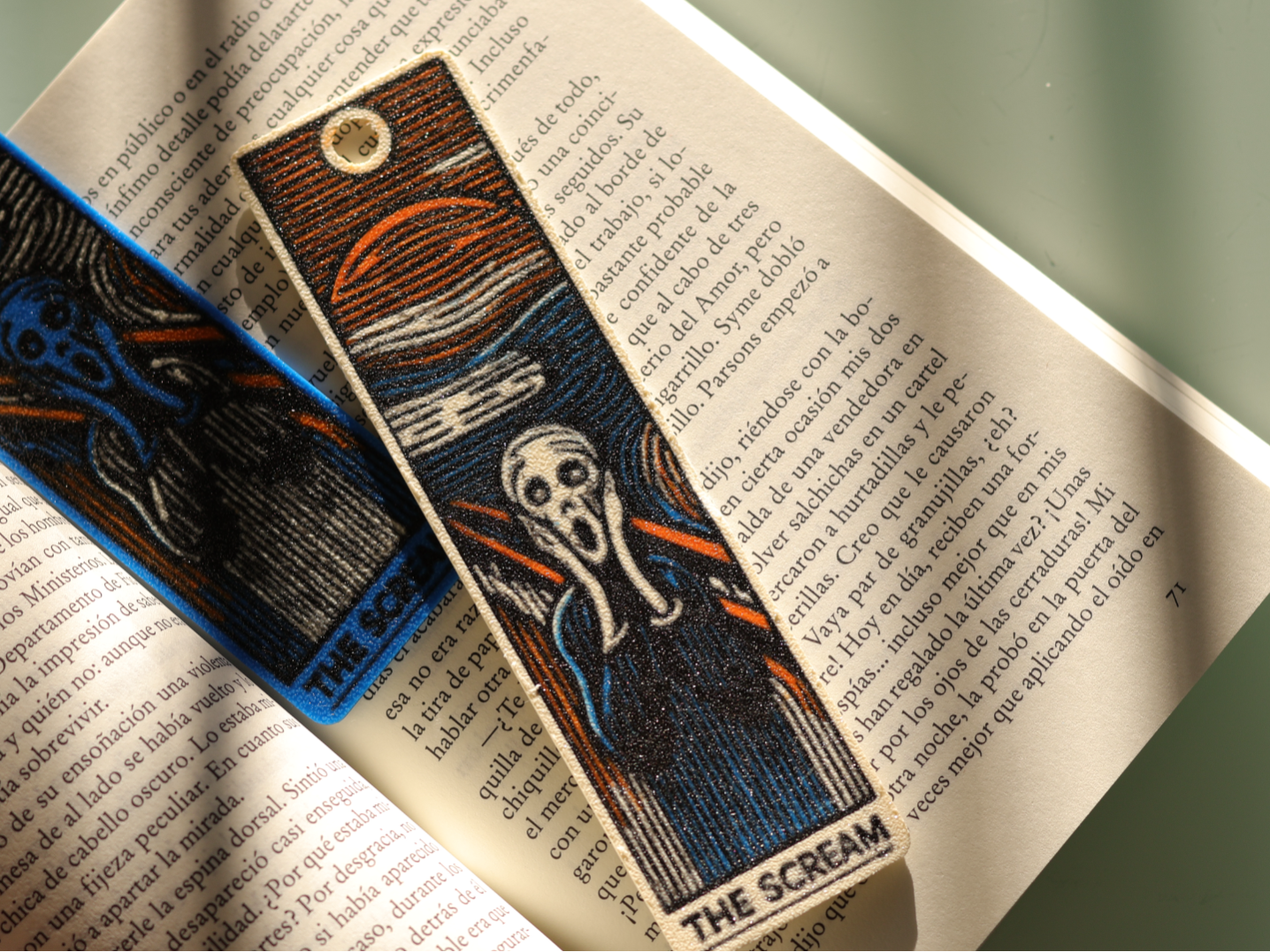 The Scream Bookmark - by Munch (Marcalibro)