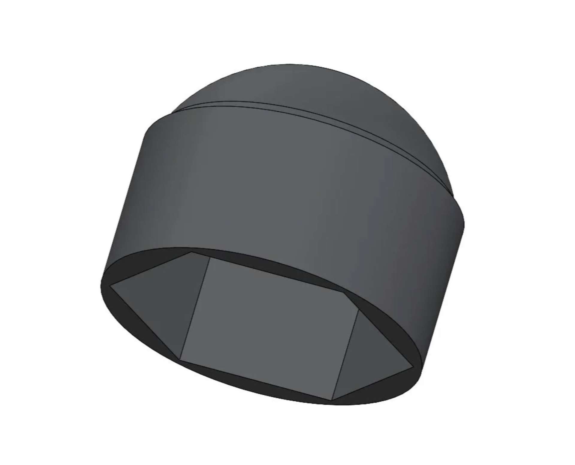 Hexagon nut cap