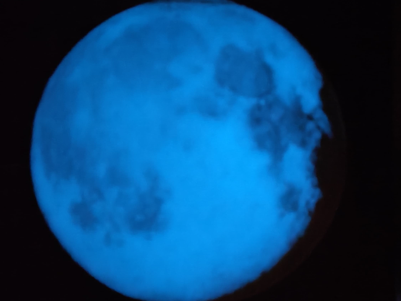 Luminous Full Moon - Detailed Glow-in-the-Dark
