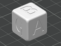Test answer cube