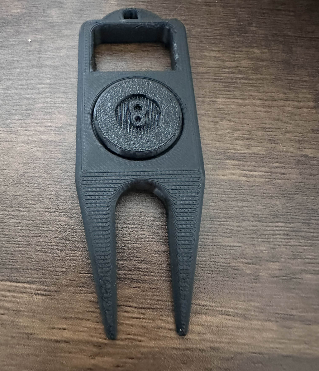 Golf Divot and Marker Tool