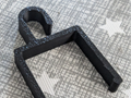Cable tidy bracket for square leg