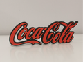 Coca-Cola – 3D Logo Plaque