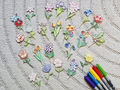 Mothersday Mom Mother Coloring Flower Set Gift