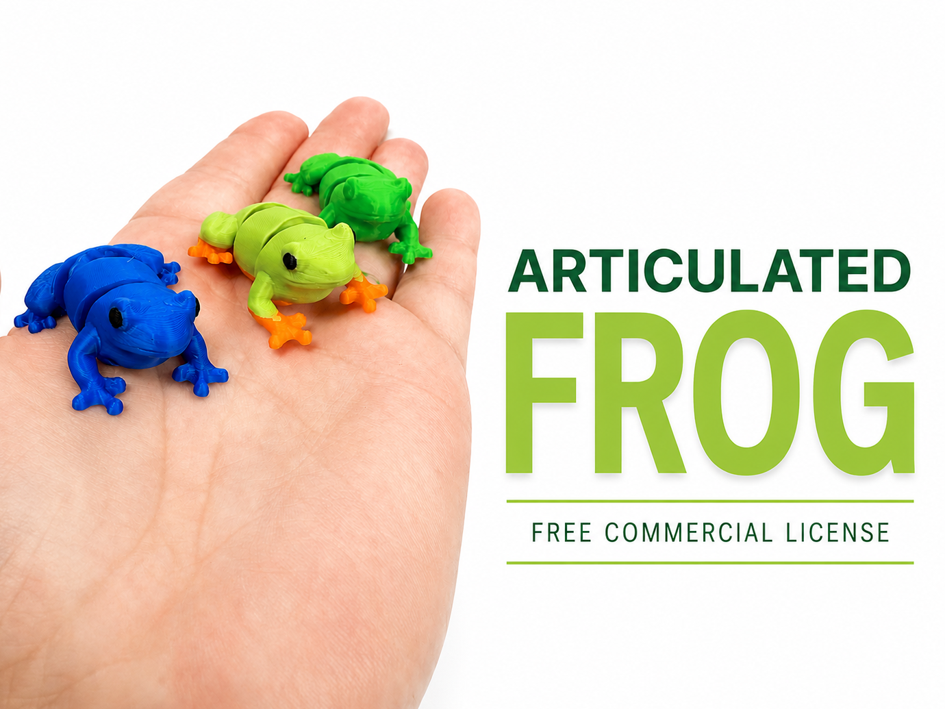Articulated Frog (Free to sell)