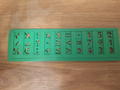 modular stencil, 10×3 characters