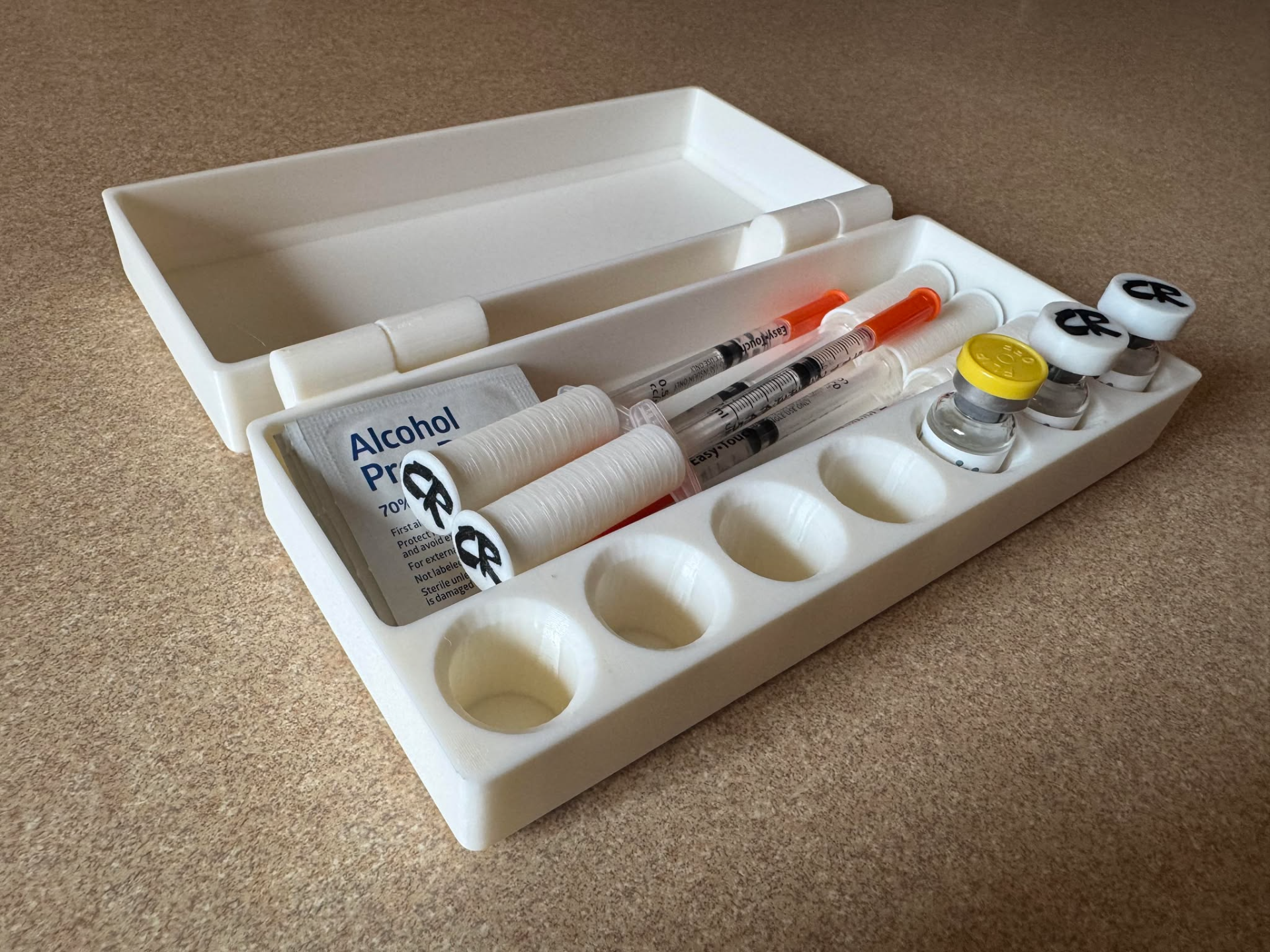 Peptide Case (Fits vials with caps)