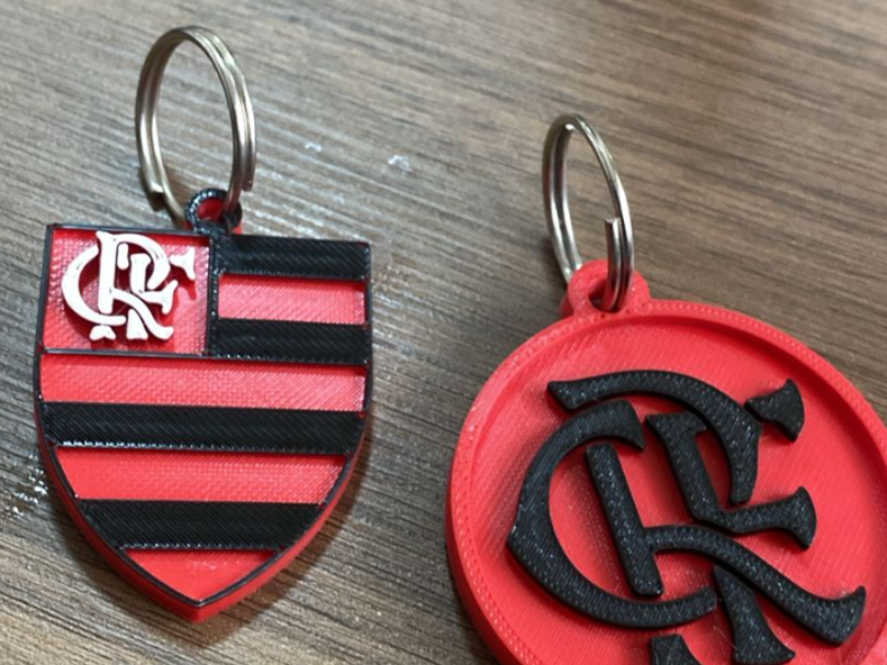chaveiro escudo flamengo