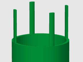 Tube Knit Model 1