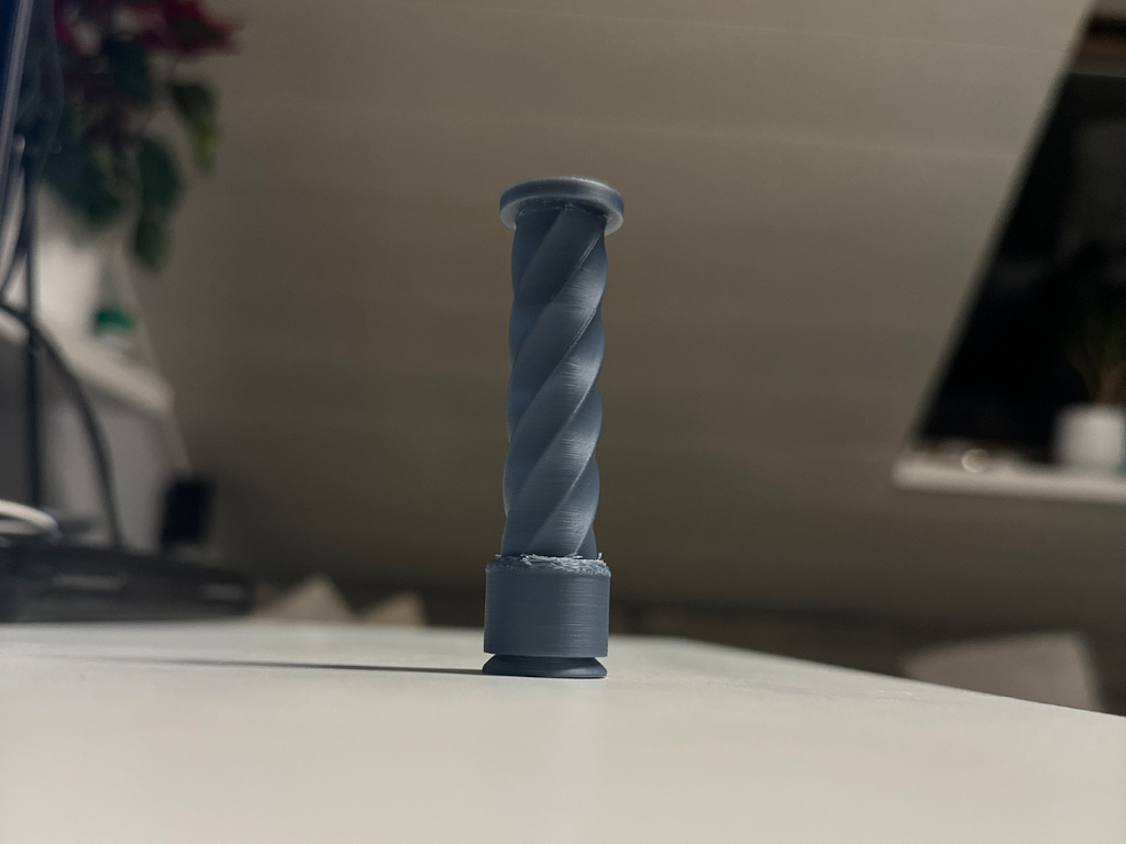 Spiral Fidget Toy; Print in Place