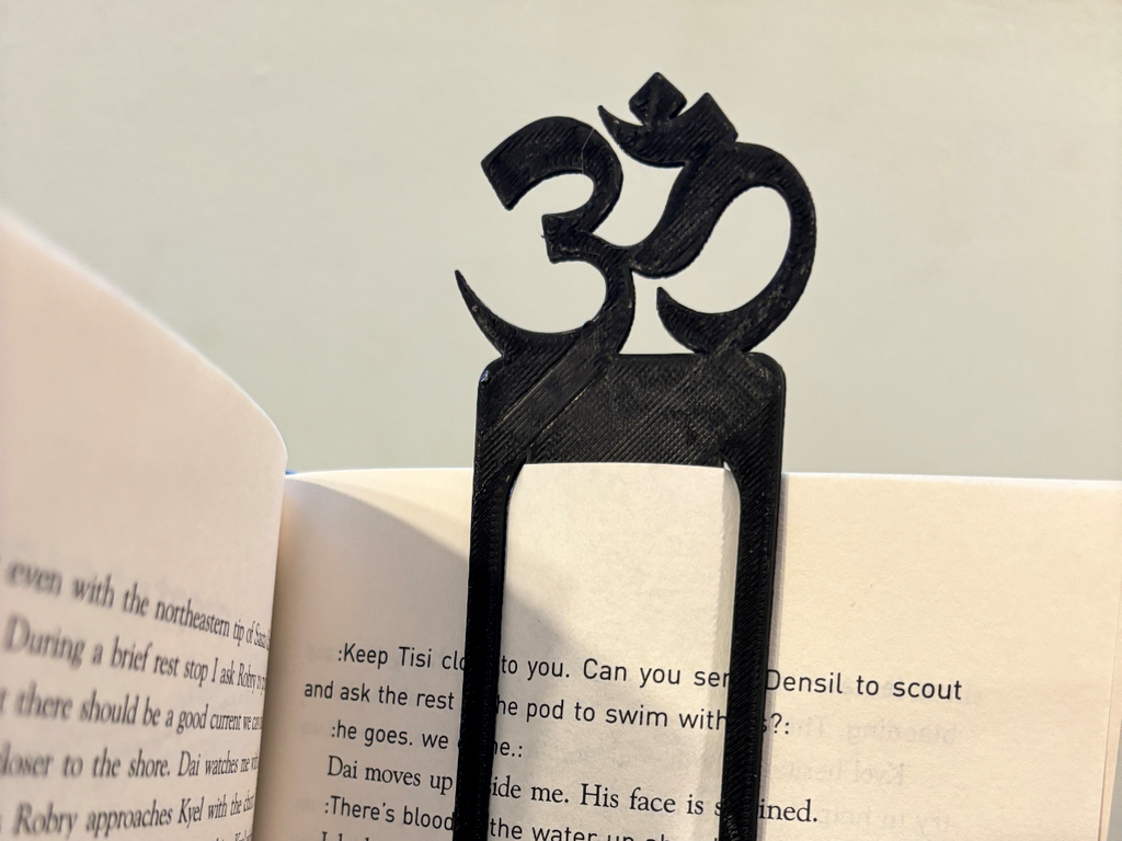 Om Symbol Bookmark