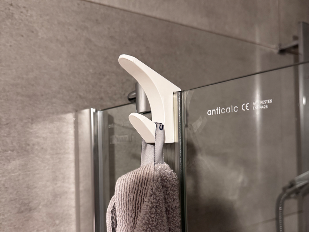 shower box hook