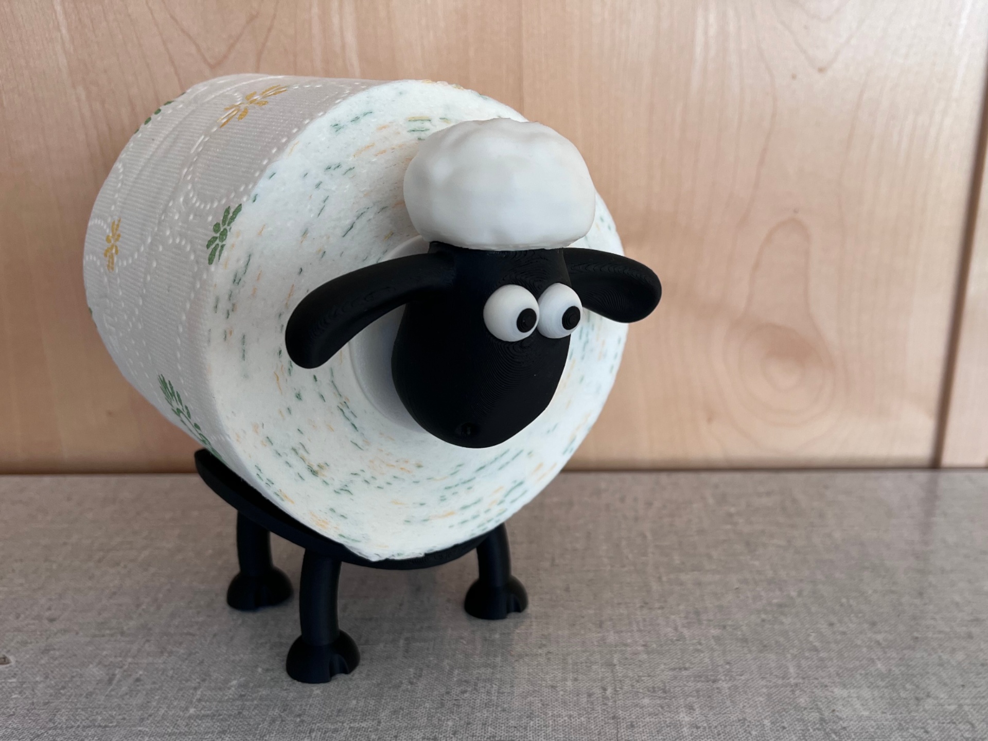 Shaun das Schaf Toilettenrollenhalter