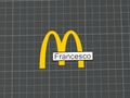 McDonald's Employee Badge (Concept)