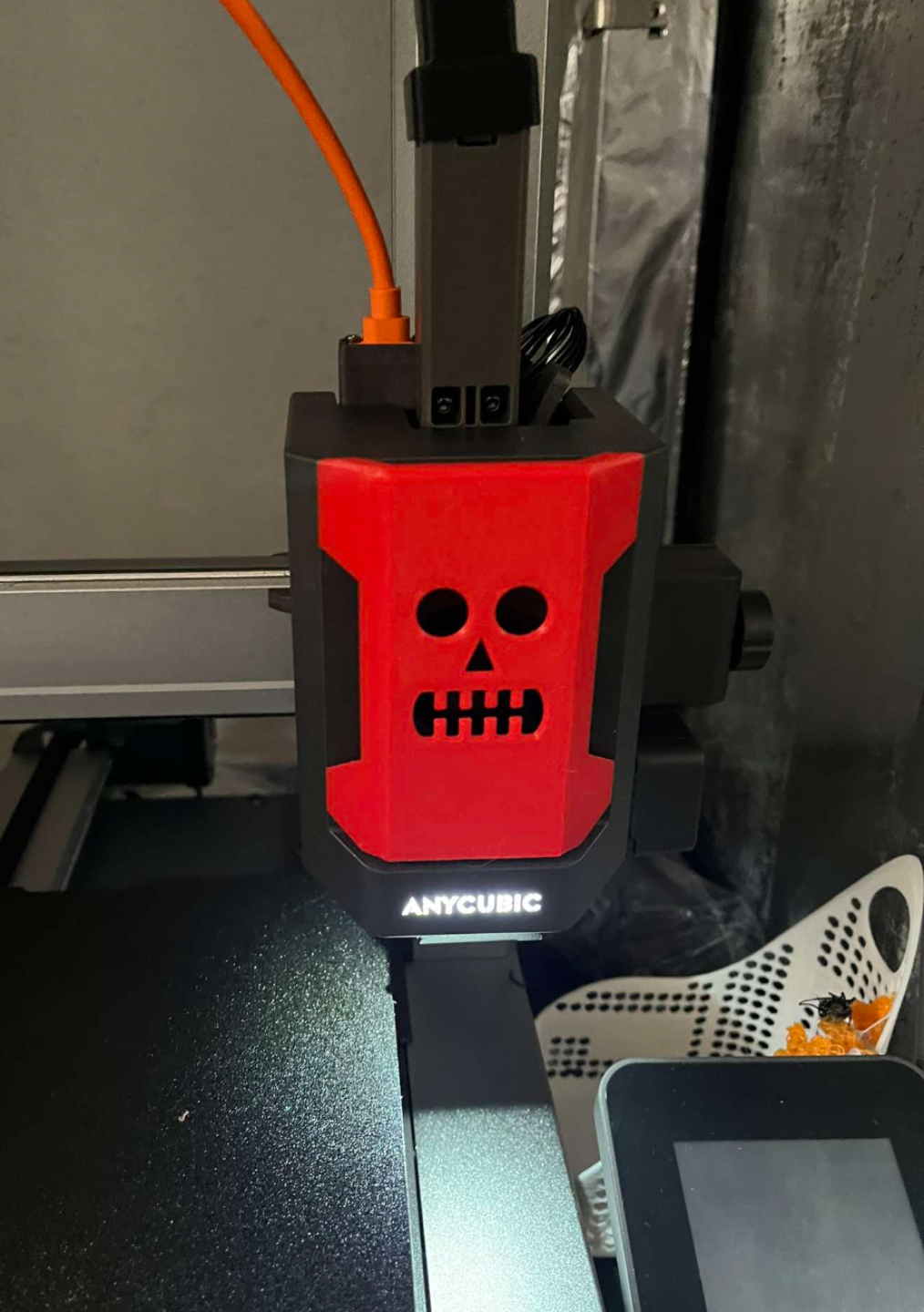 Anycubic Kobra 3 cover hotend, halloween, crazy