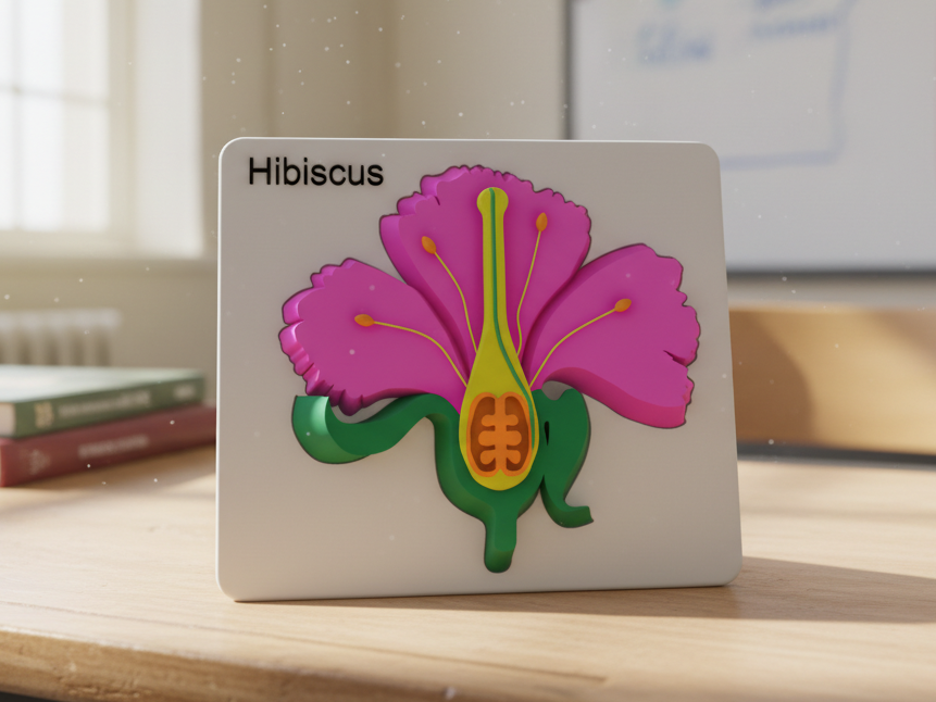 Hibiscus Flower Anatomy
