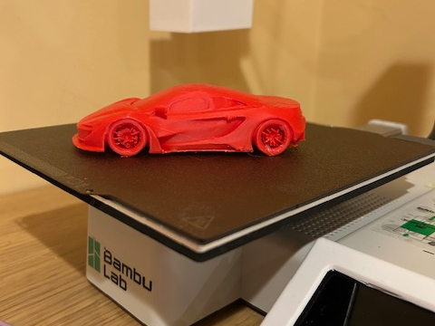 simple race car