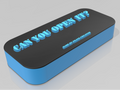 Puzzle pencil case