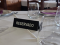 dinner reserved plate