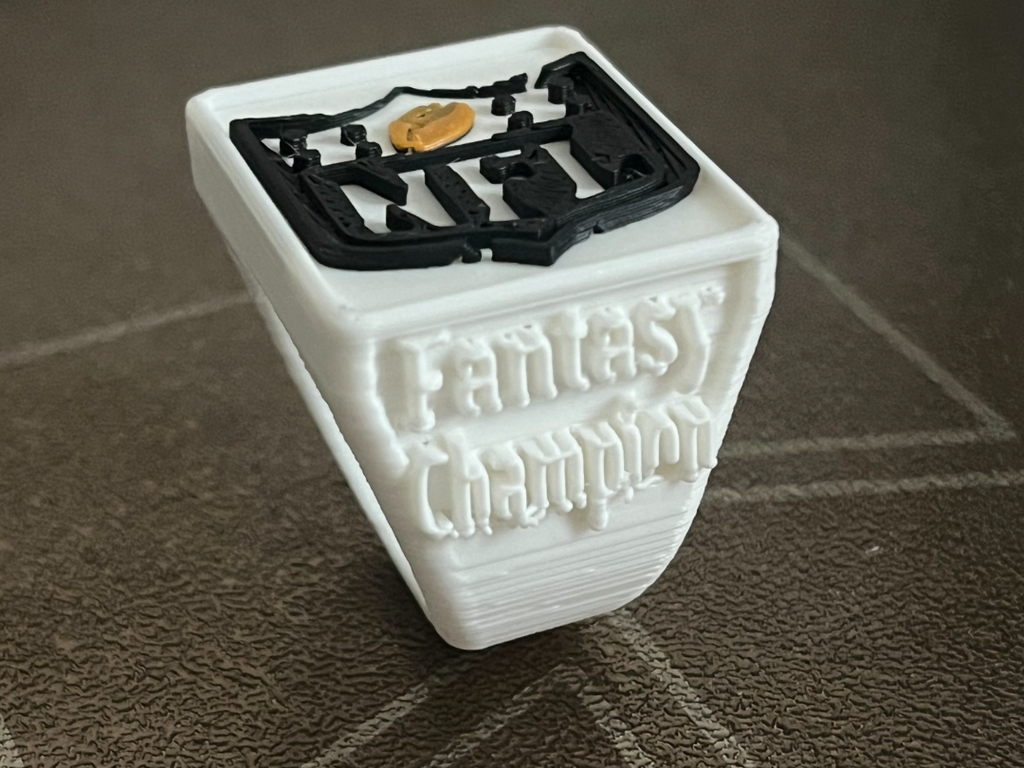 Fantasy Football Championship Ring
