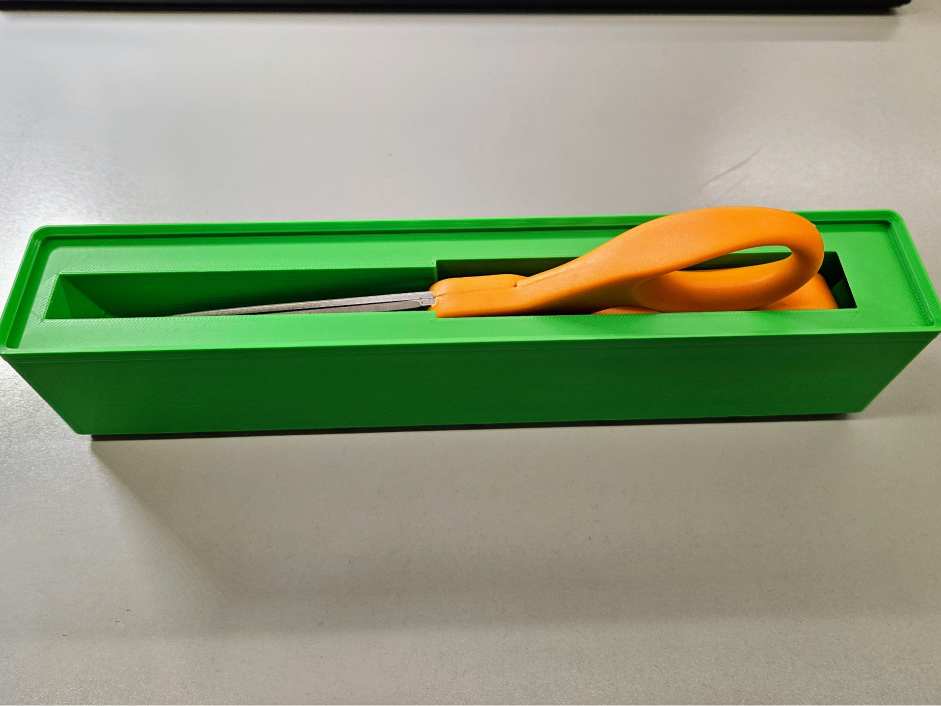 Gridfinity Fiskars Orange Handled Scissors Holder