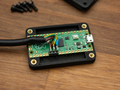Small Raspberry Pi Pico case with cable retainer