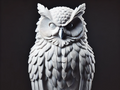 Owl statue