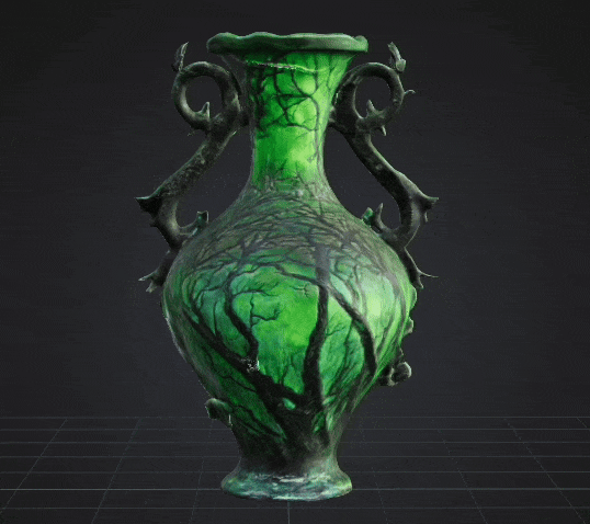 Forest Gothic Vase