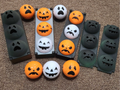 Halloween golf ball stencils
