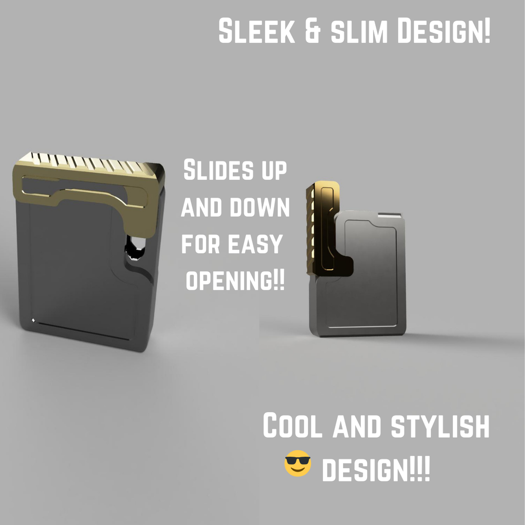 Sleek Jet-Wallet