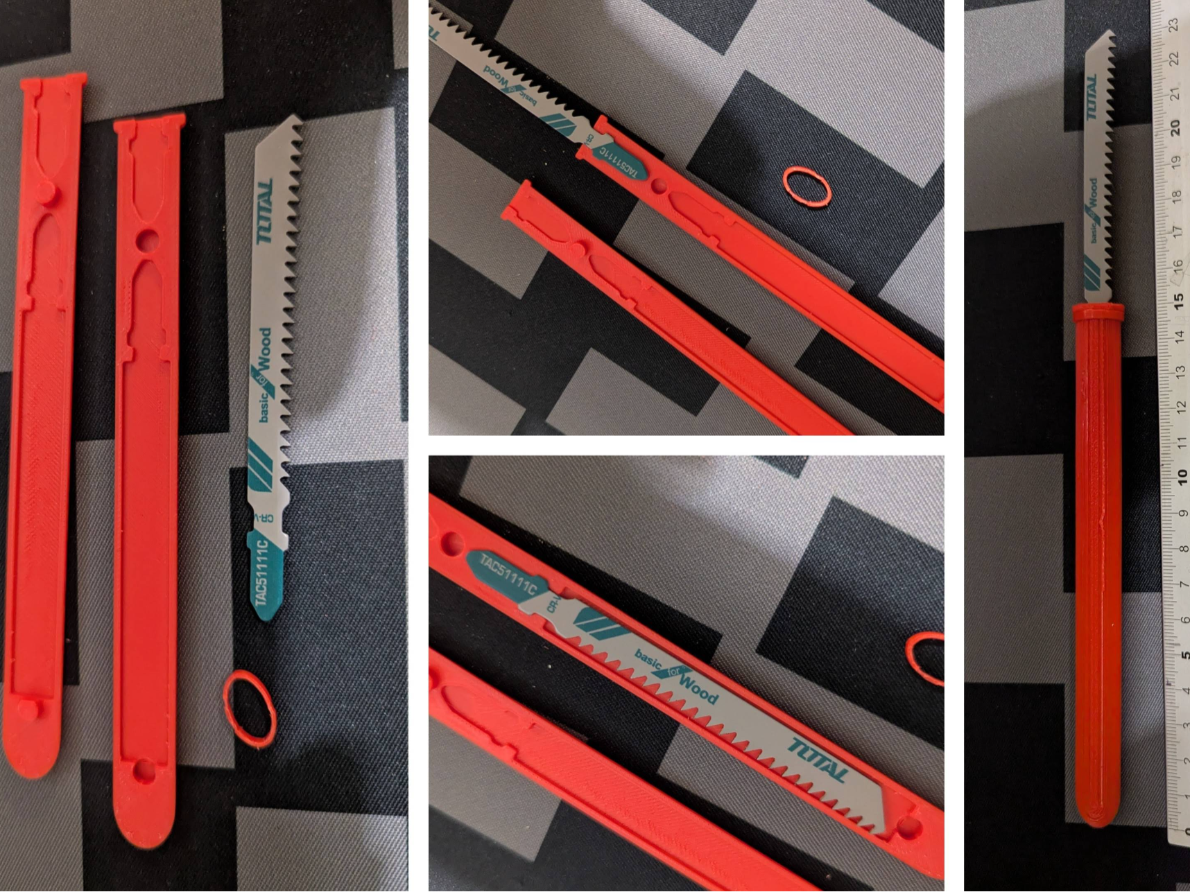 Jigsaw Saw Blade Handle With Blade Storage T-Shank